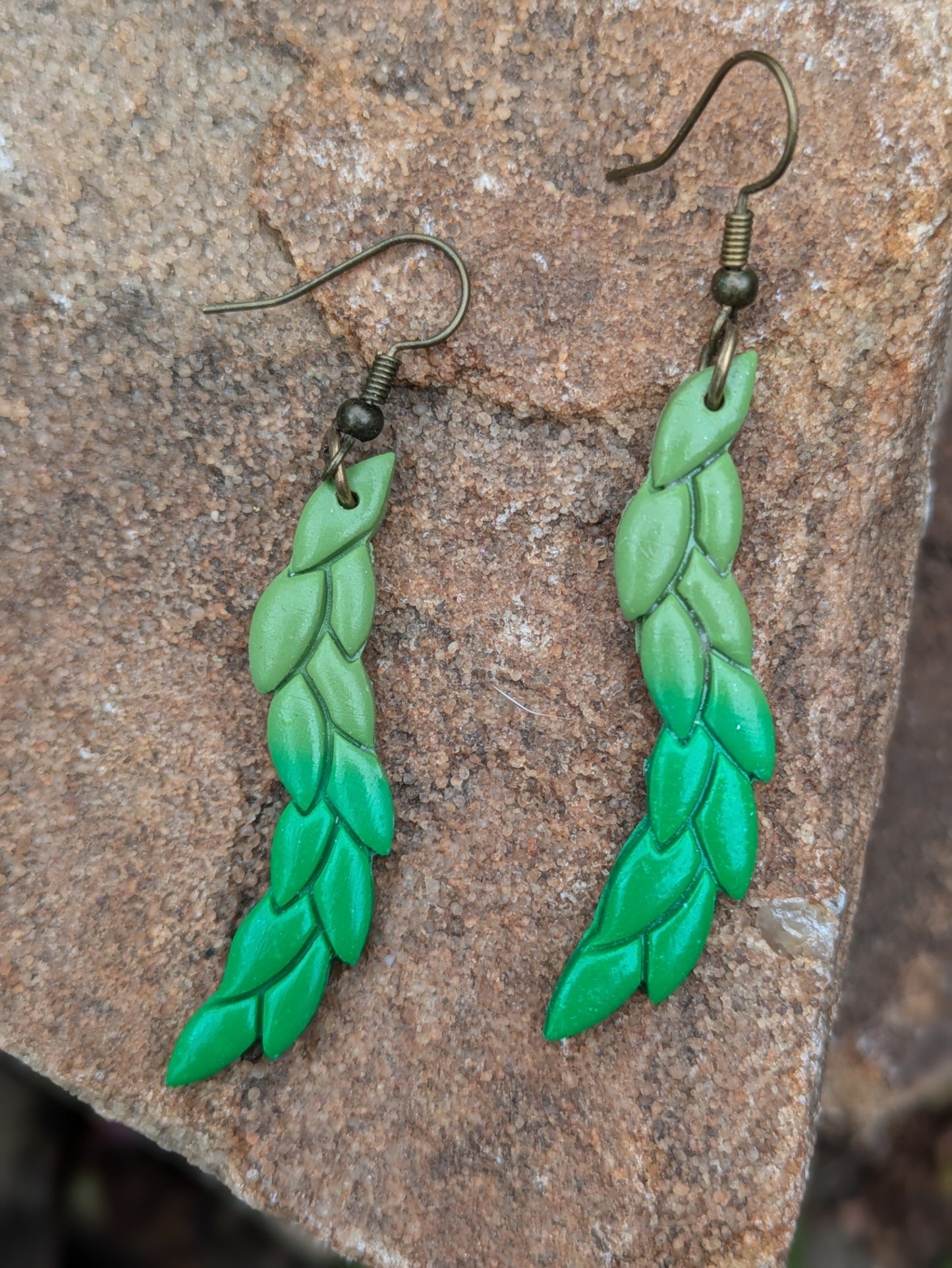 Green Leaf Dangles