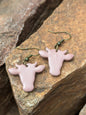 Cow Silhouette Dangles
