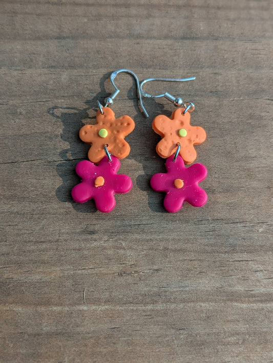 Summer Fun Floral Dangles