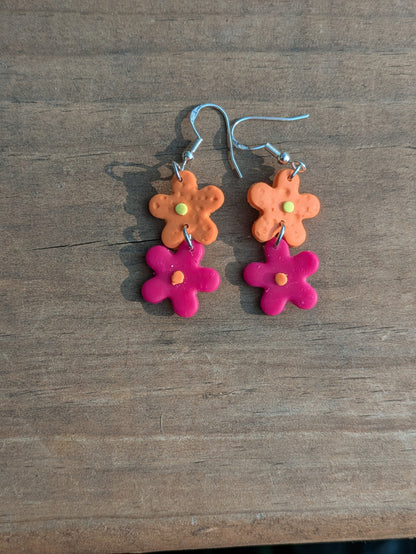 Summer Fun Floral Dangles