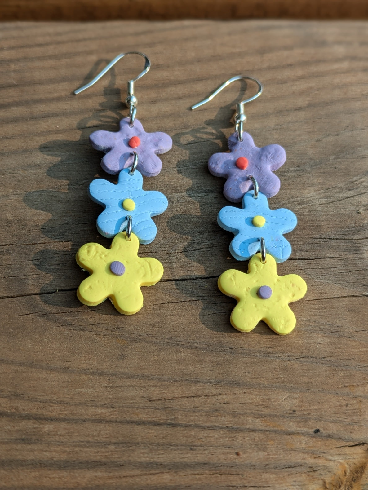 Triple Flower Dangles