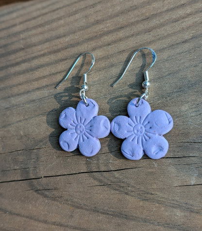 Lilac Flower Dangles