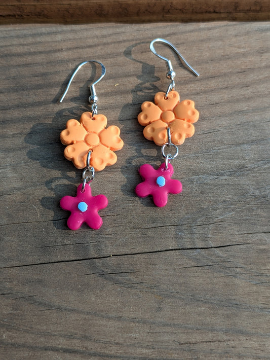 Double Flower Dangles