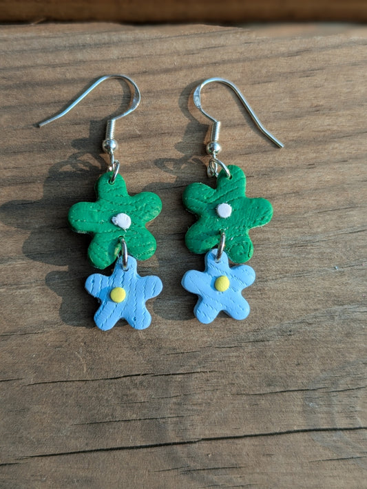 Double Flower Dangles
