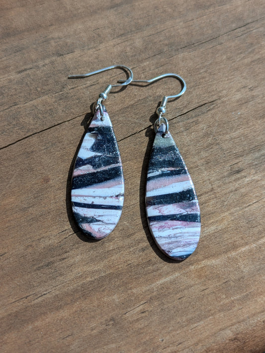 Granite Teardrop Dangles