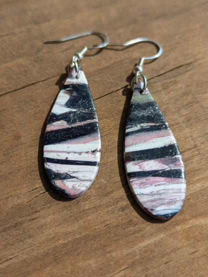 Granite Teardrop Dangles
