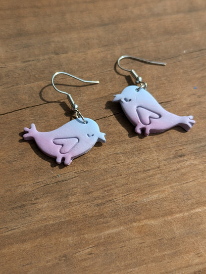 Ombre Lovebird Dangles