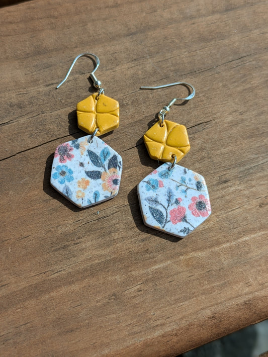 Floral Fun Double Dangles