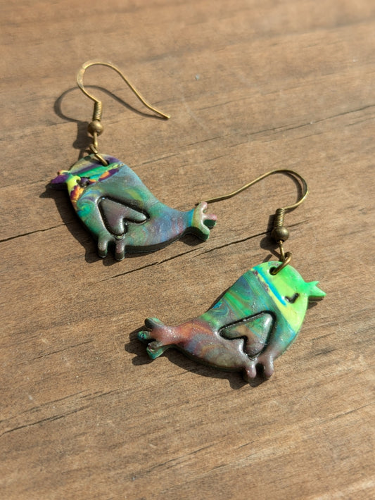 Love Bird Dangles