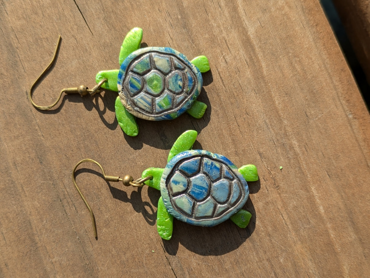 Green Turtle Dangles