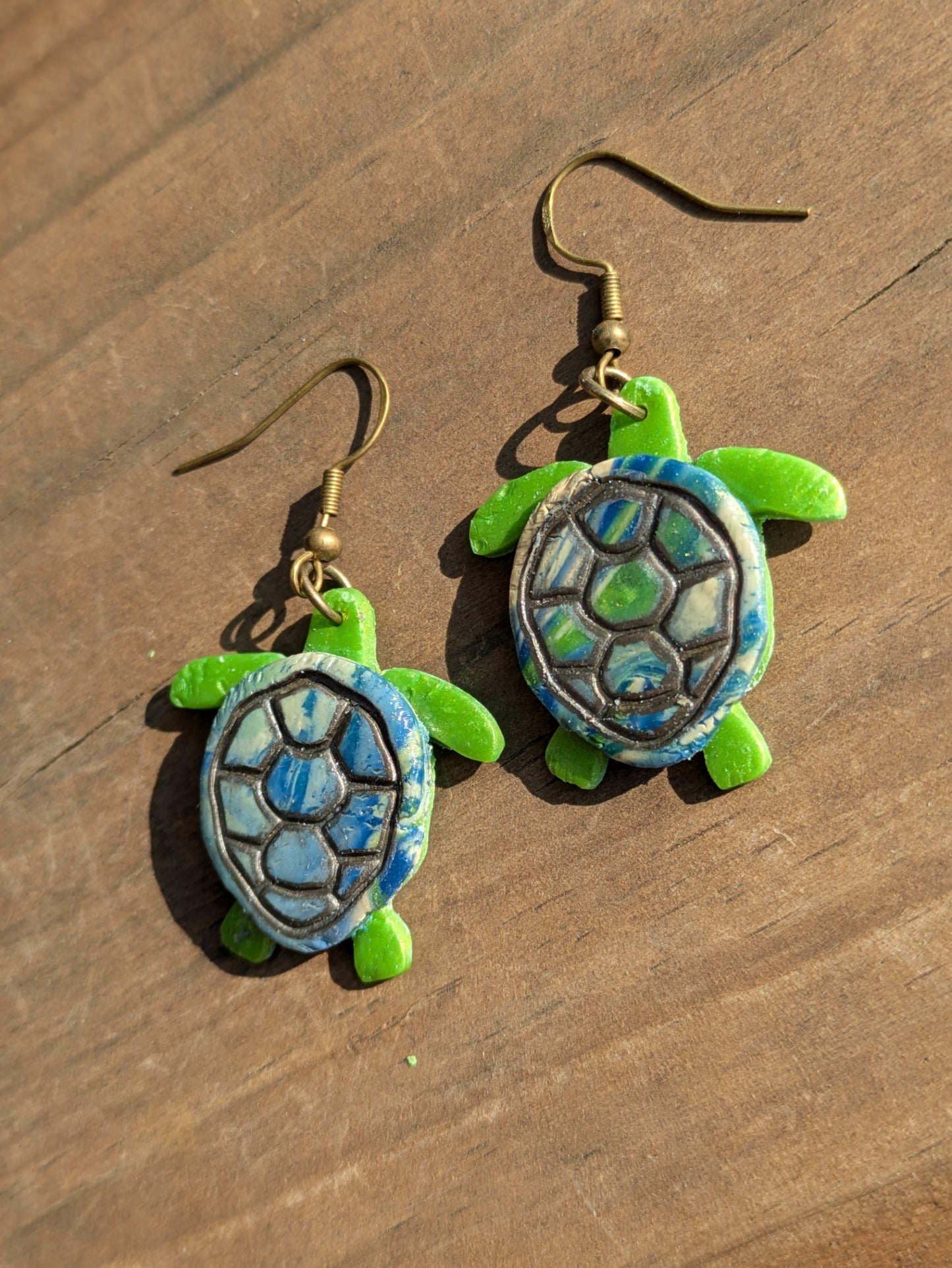 Green Turtle Dangles