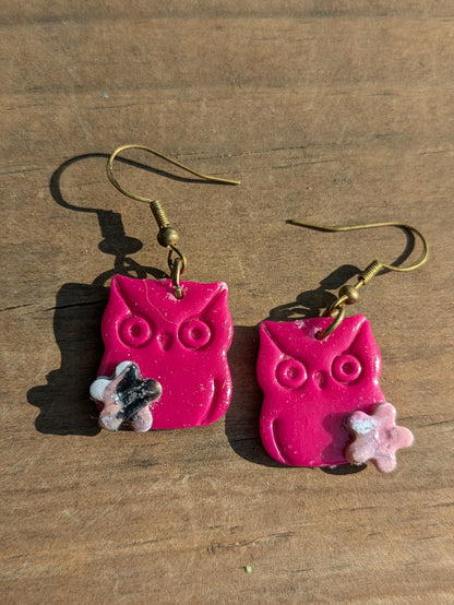 Summer Owl Dangles