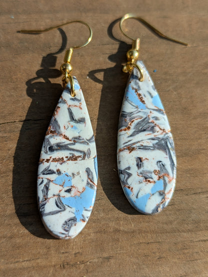 Blue Marble Dangles