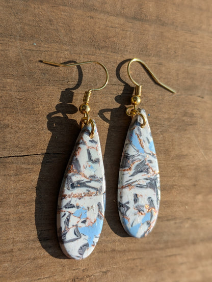 Blue Marble Dangles