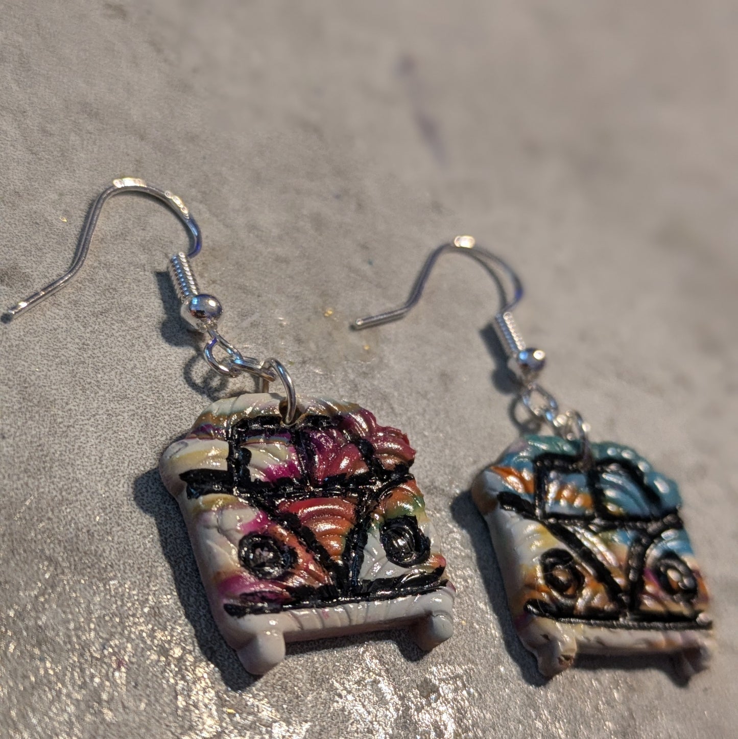 Retro Camper Van Dangles