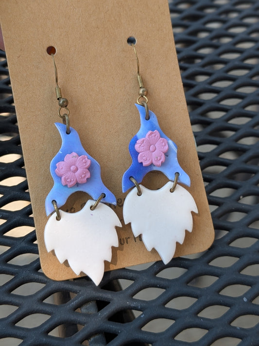 Flower Gnome Dangles