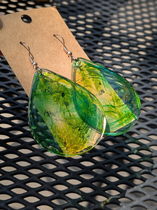 Green and Yellow Dangles