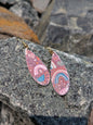 Rainbow Teardrop Dangles