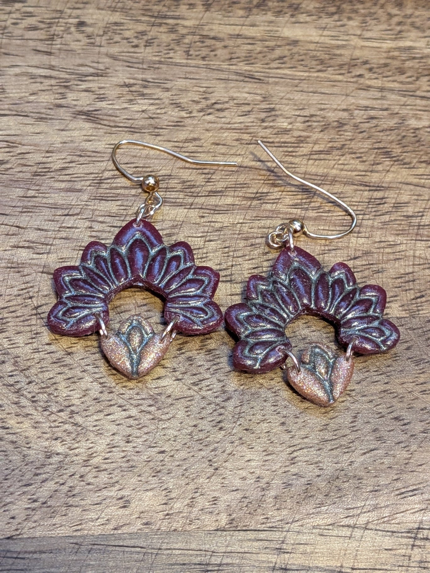 Lotus Inspired Dangles