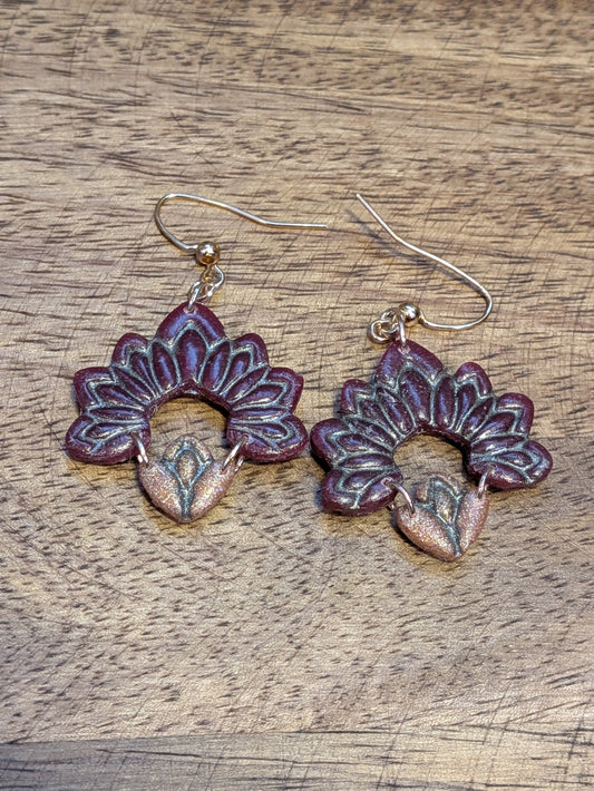 Lotus Inspired Dangles