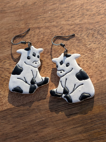 Sitting Cow Dangles