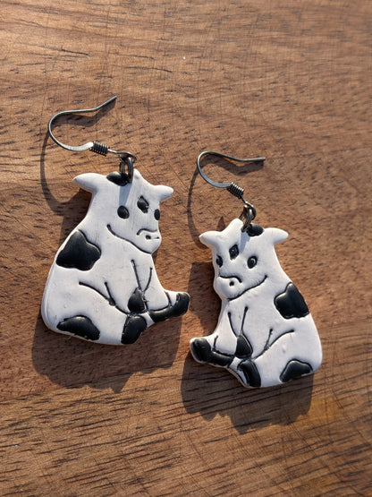 Sitting Cow Dangles