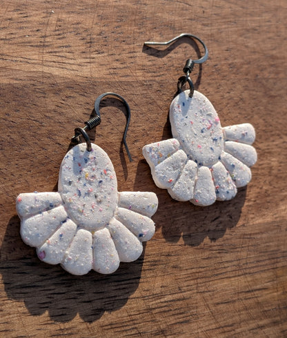 Speckled Fan Dangles