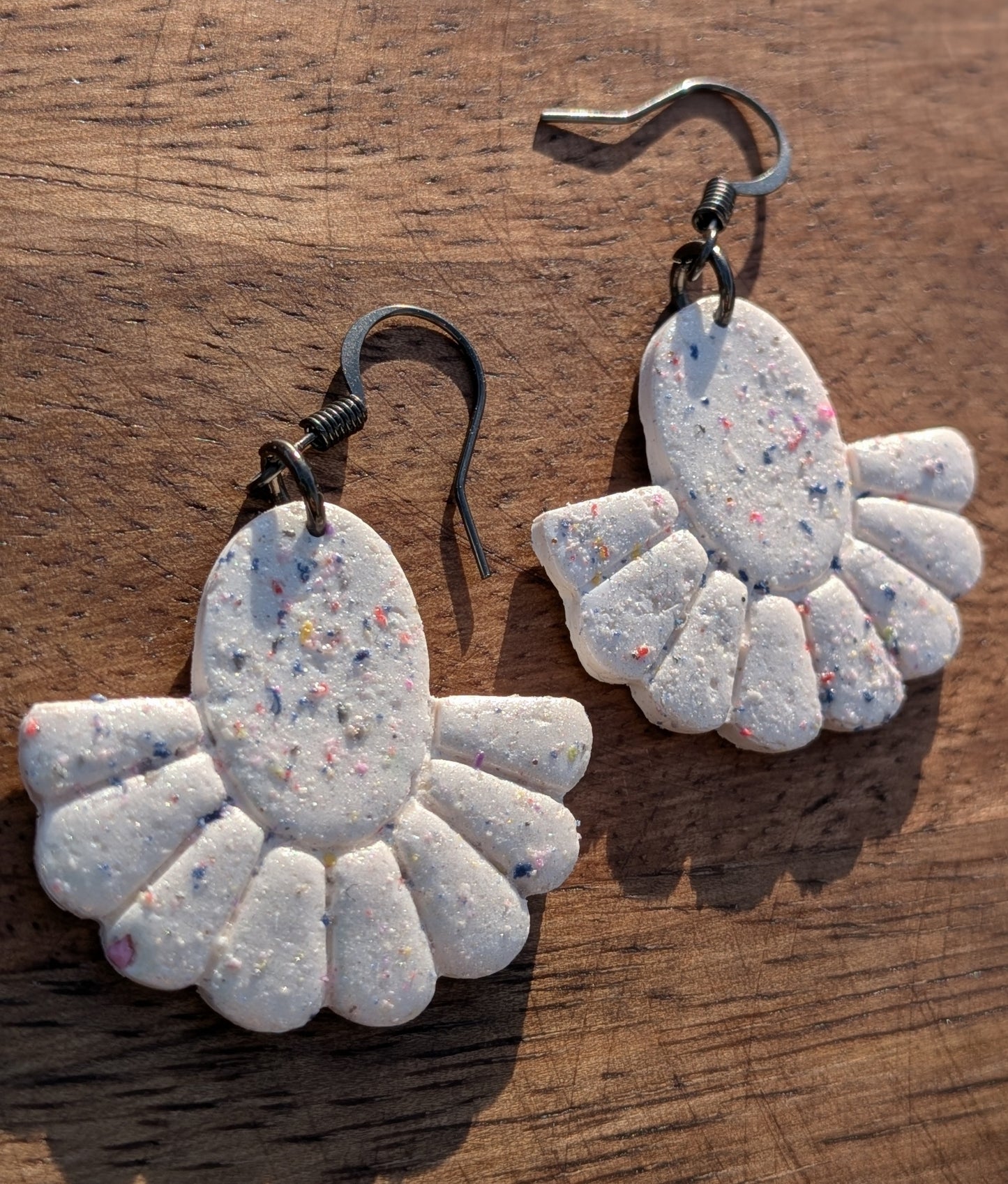 Speckled Fan Dangles
