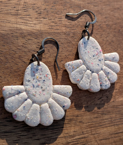 Speckled Fan Dangles