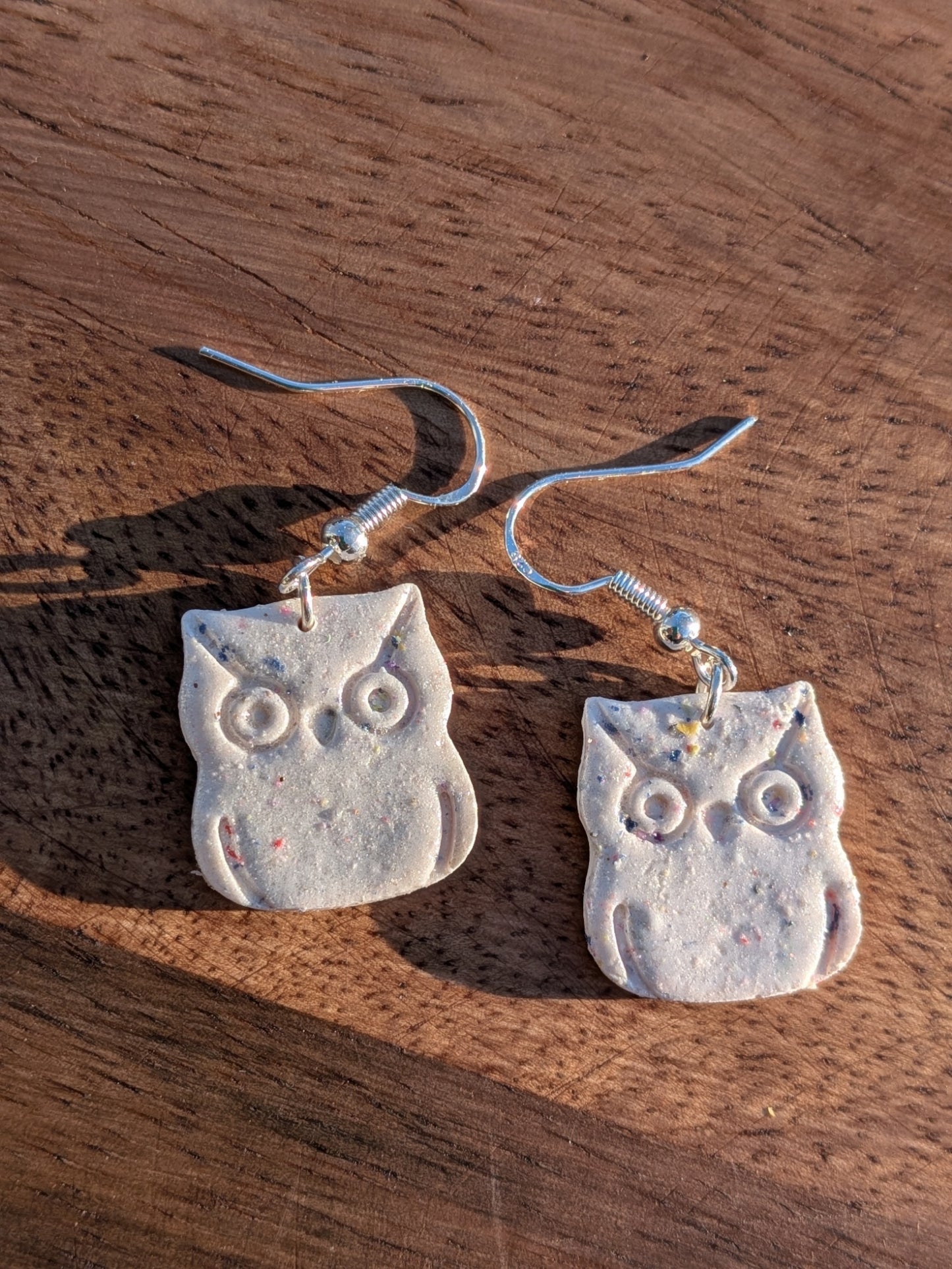 White Owl Dangles