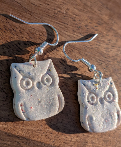 White Owl Dangles