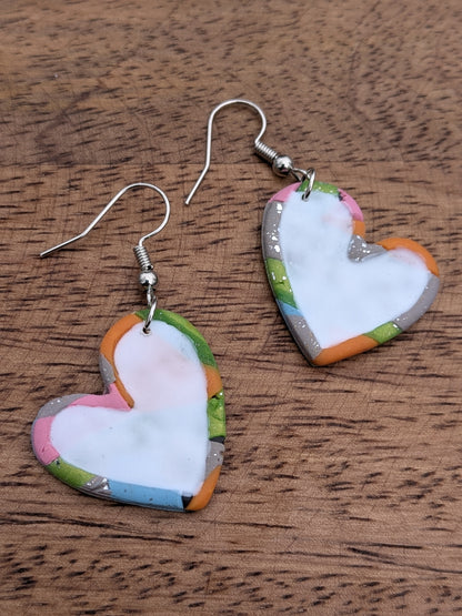 Spring Heart Dangles