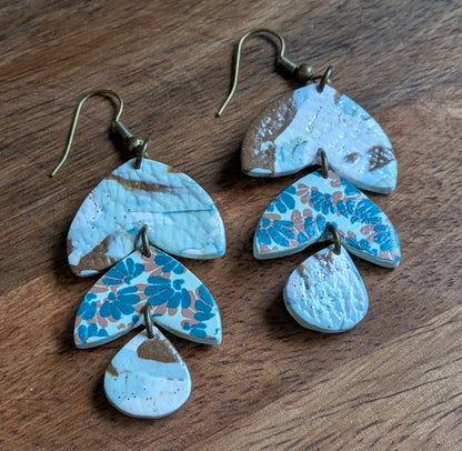 Seafoam Triple Dangles