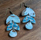 Seafoam Triple Dangles