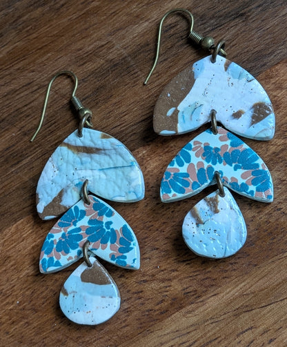 Seafoam Triple Dangles