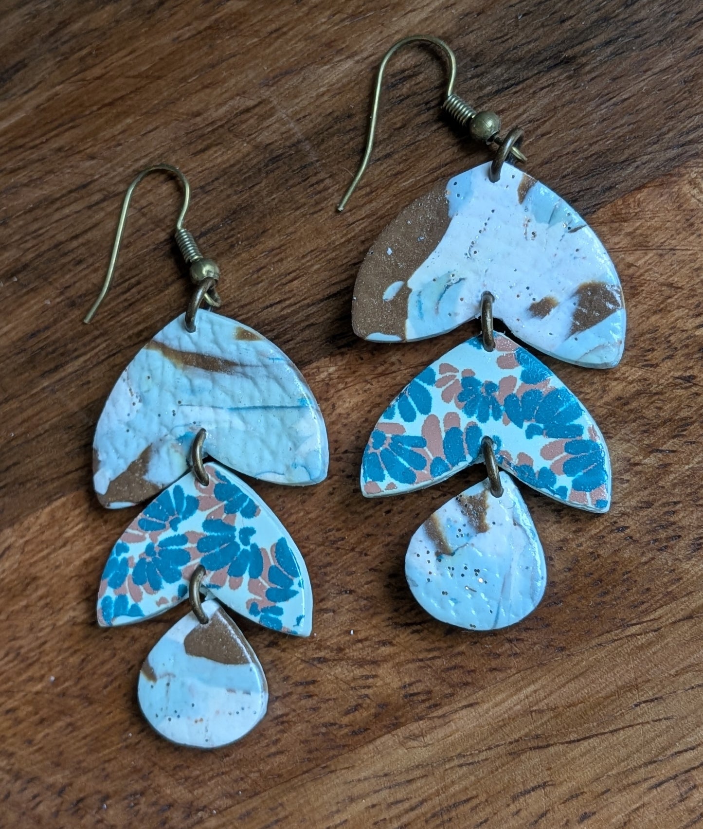 Seafoam Triple Dangles